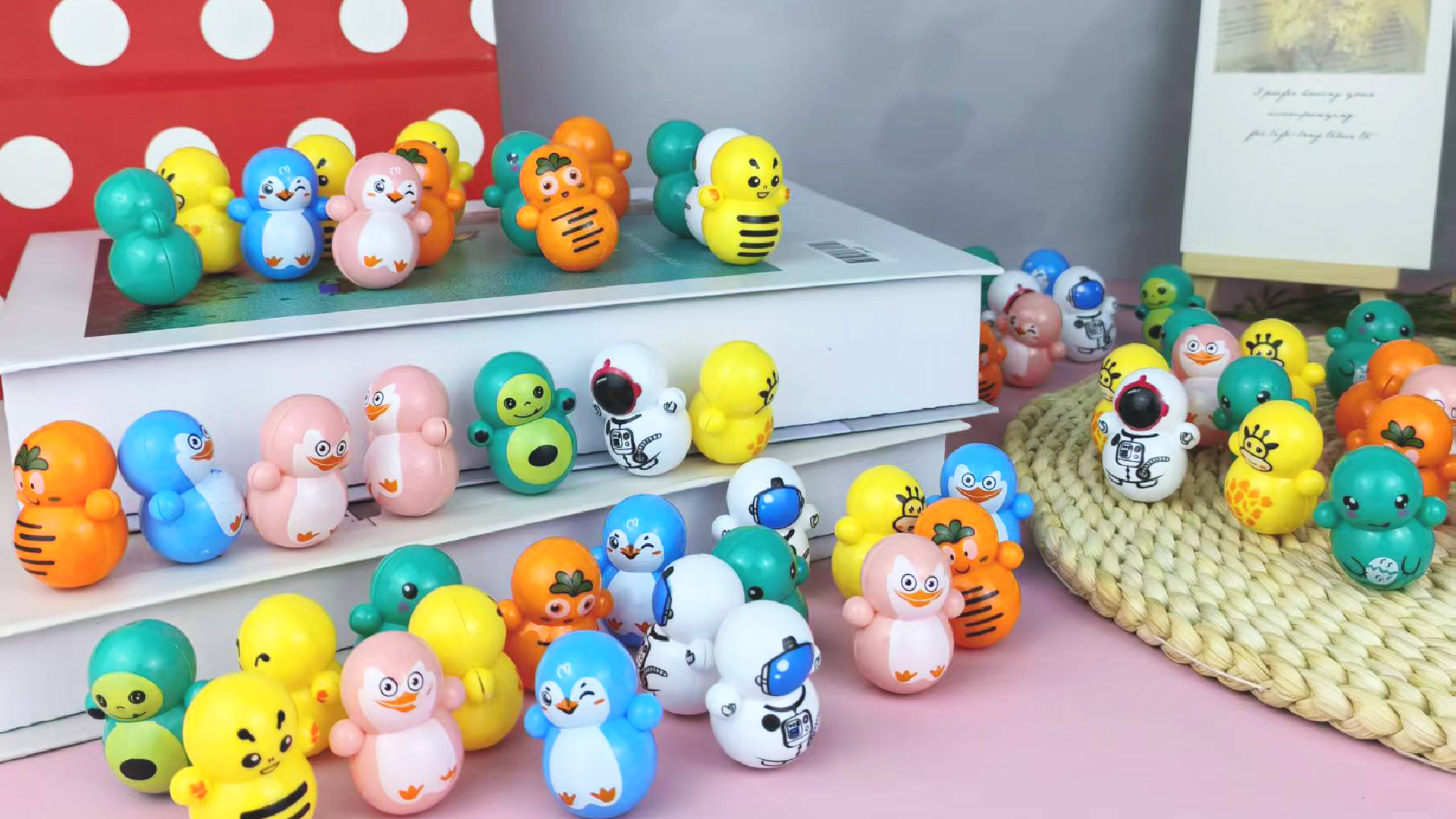 Amazon.com: XIPEGPA 70PCS Mini Tumbler Toys Mini Animal Toy Party